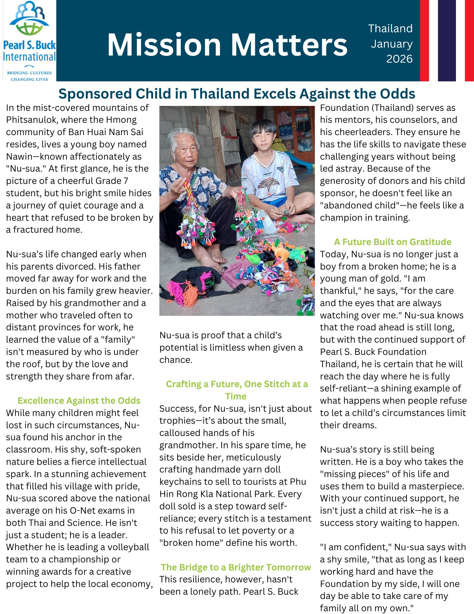 Mission Matters January 2026 Thailand