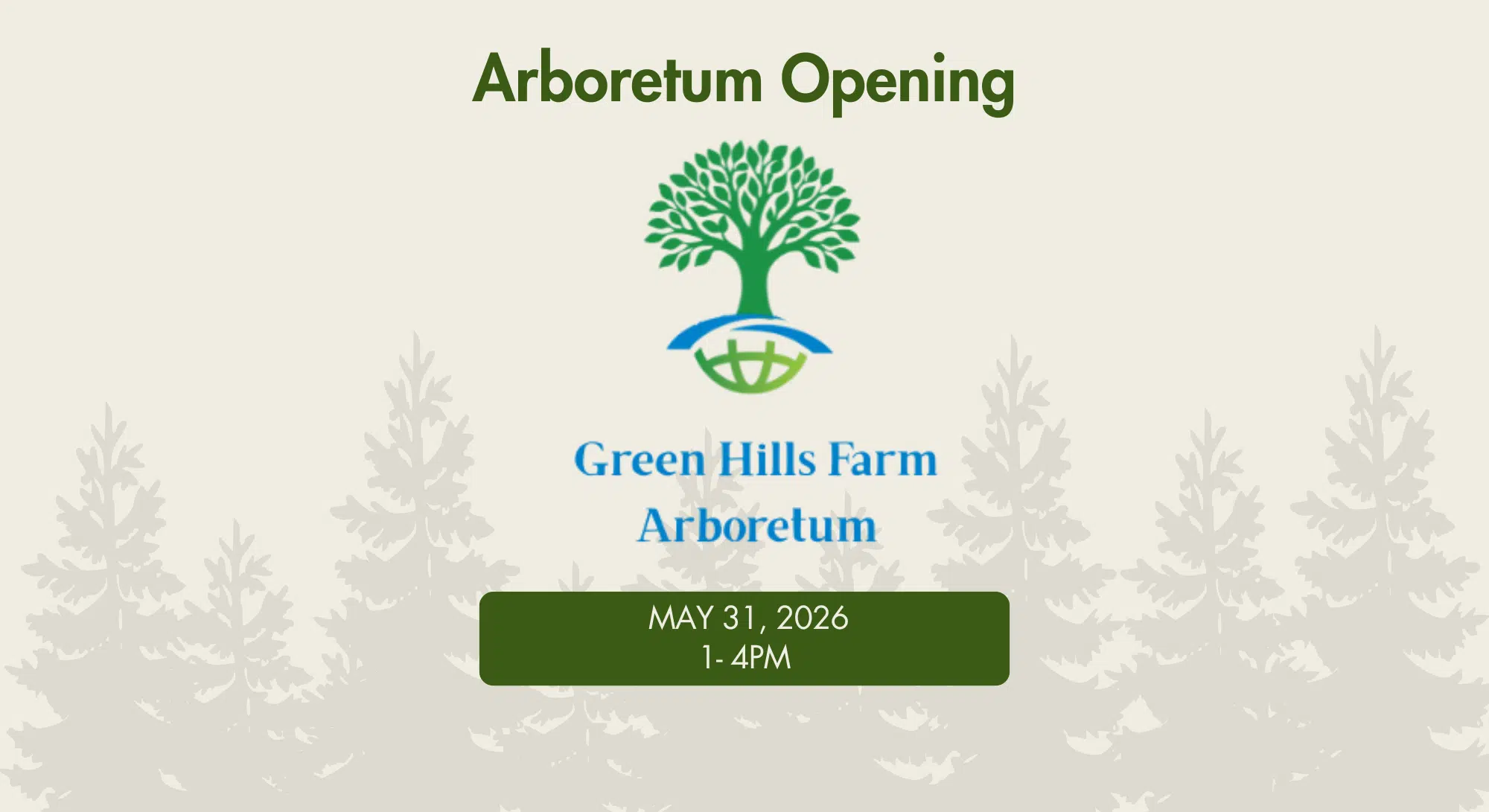 Arboretum Day (11 X 6 In)