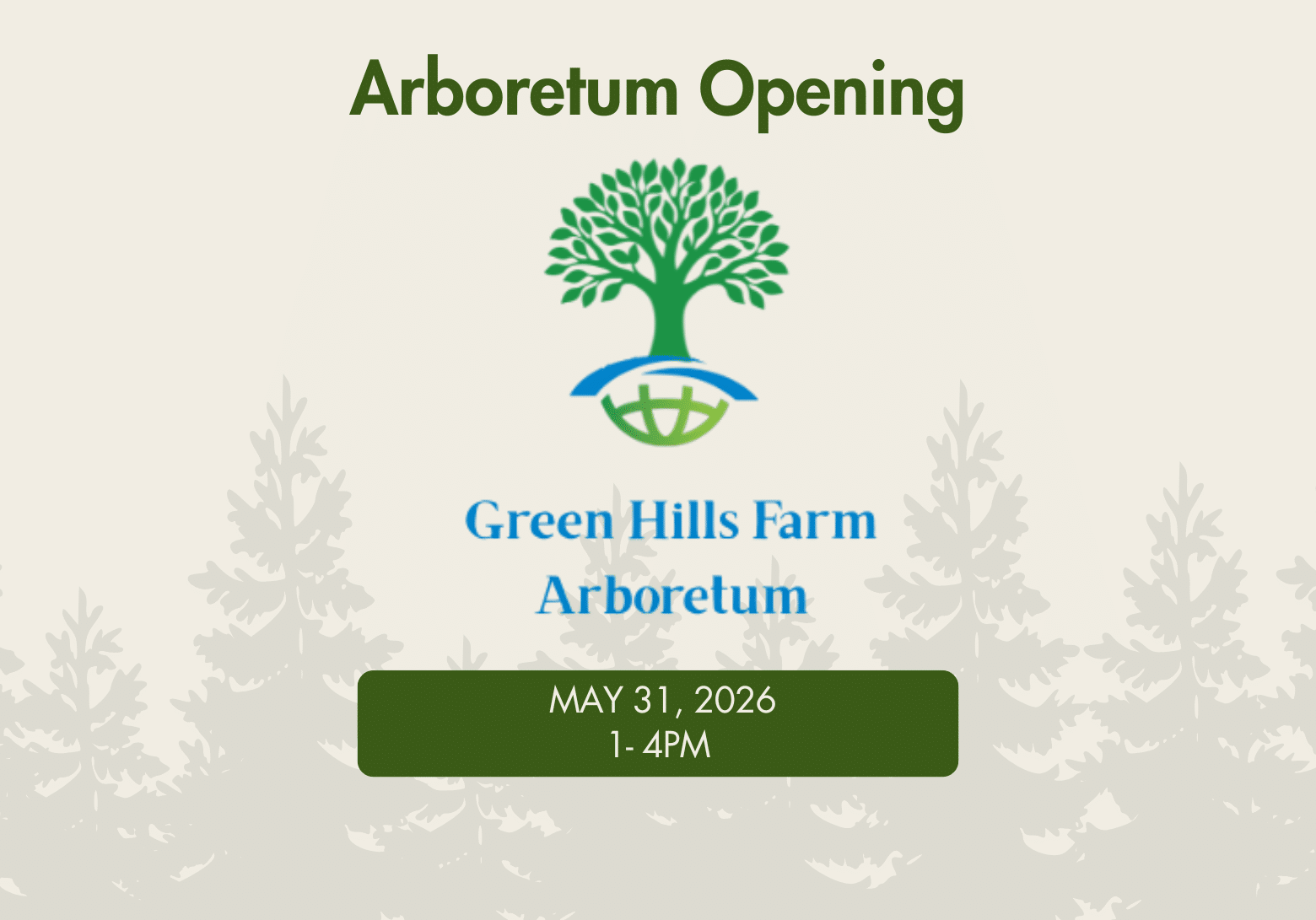 Arboretum Day (11 X 6 In)