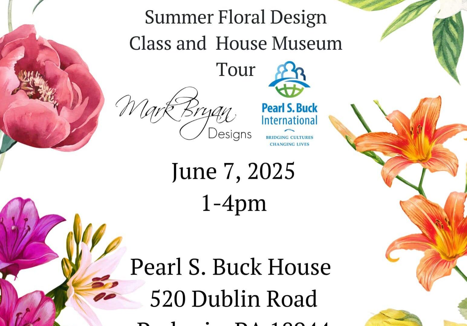 Floral Design Class And Tour Floral Design Class And Tour